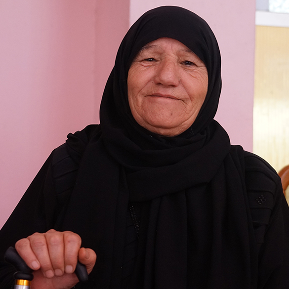 Older woman in Jordan