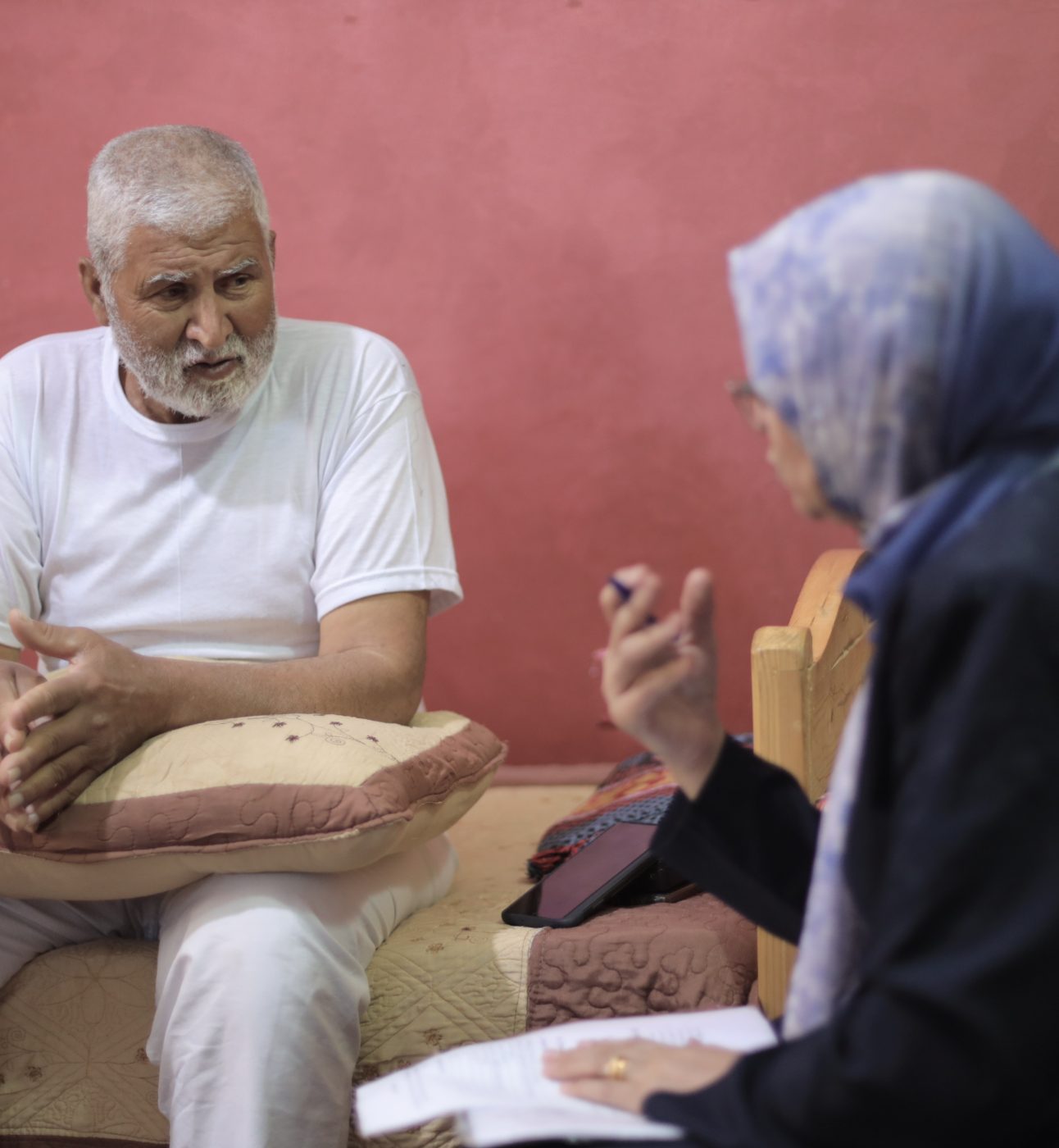 Abd al-Wahhab Suleiman (64) lives in Abasan al-Kabira in the south of Gaza.