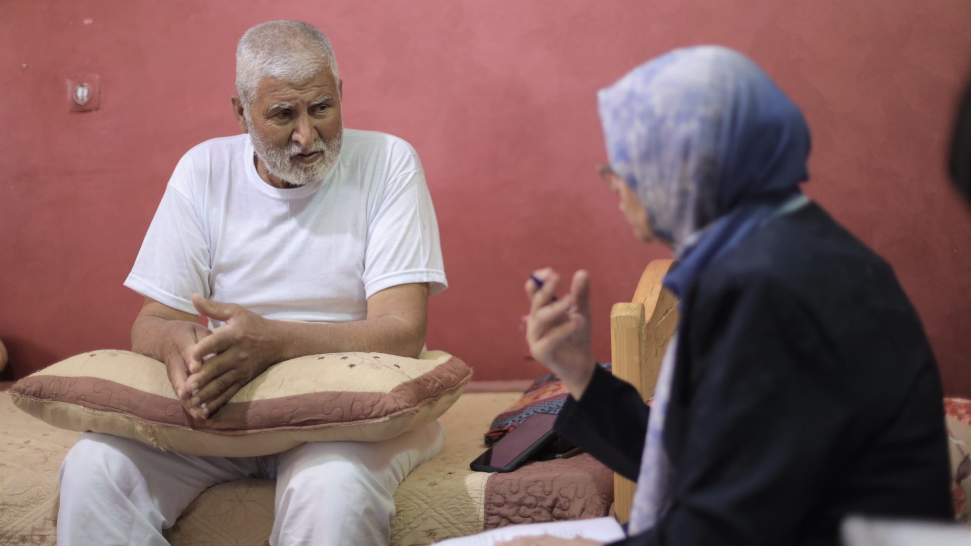 Abd al-Wahhab Suleiman (64) lives in Abasan al-Kabira in the south of Gaza.