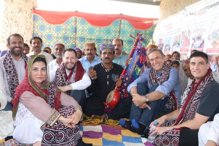HelpAge meeting with older people in Pakistan, 2018