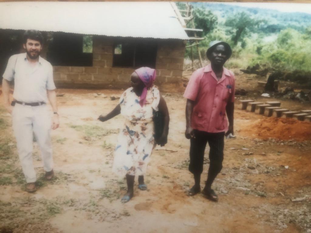 Project on goat keeping and provision of clean water in Kenya, 1988.