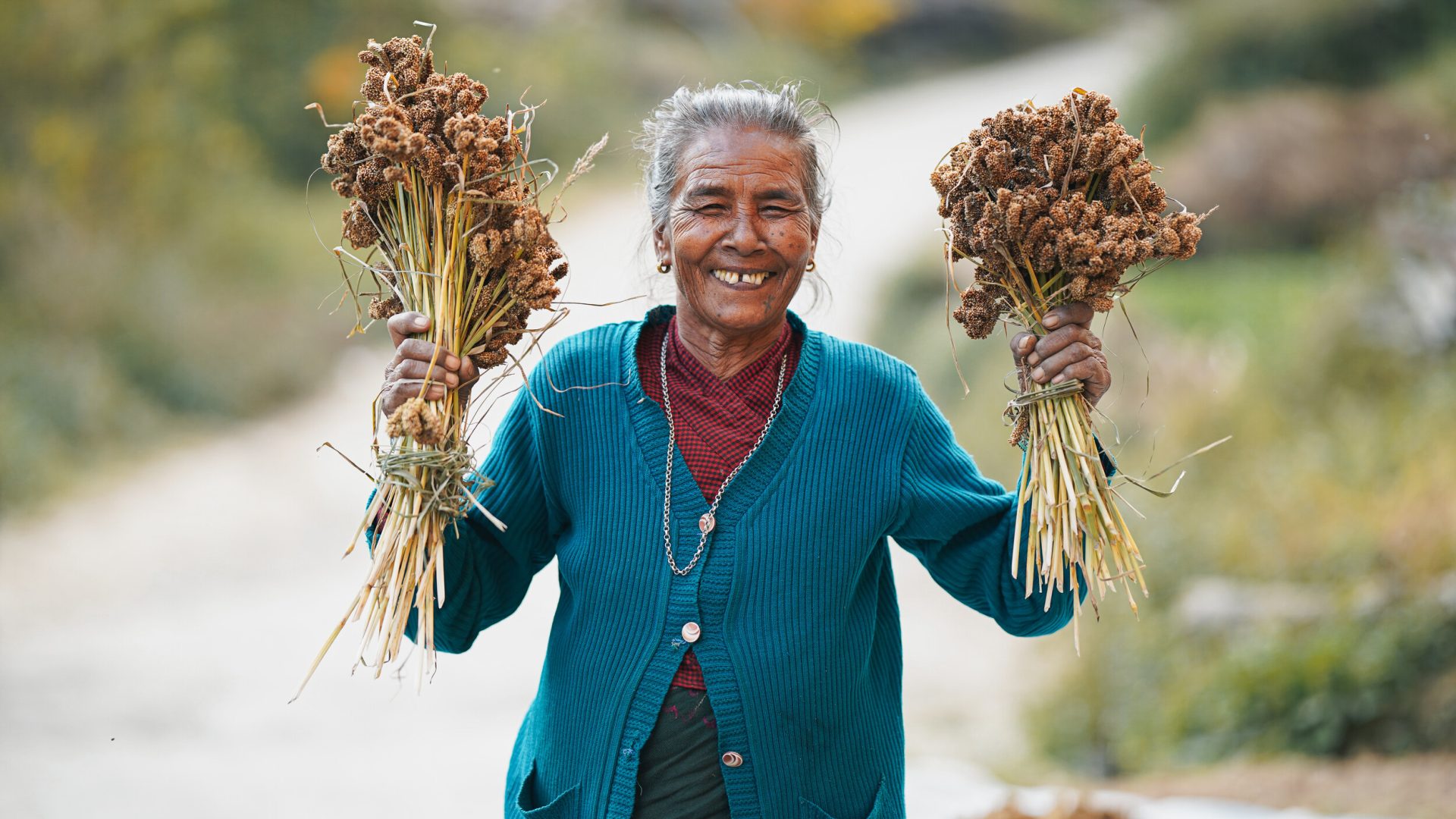 Older woman in Nepal_ Surja Maya Gopali, 70_lpr