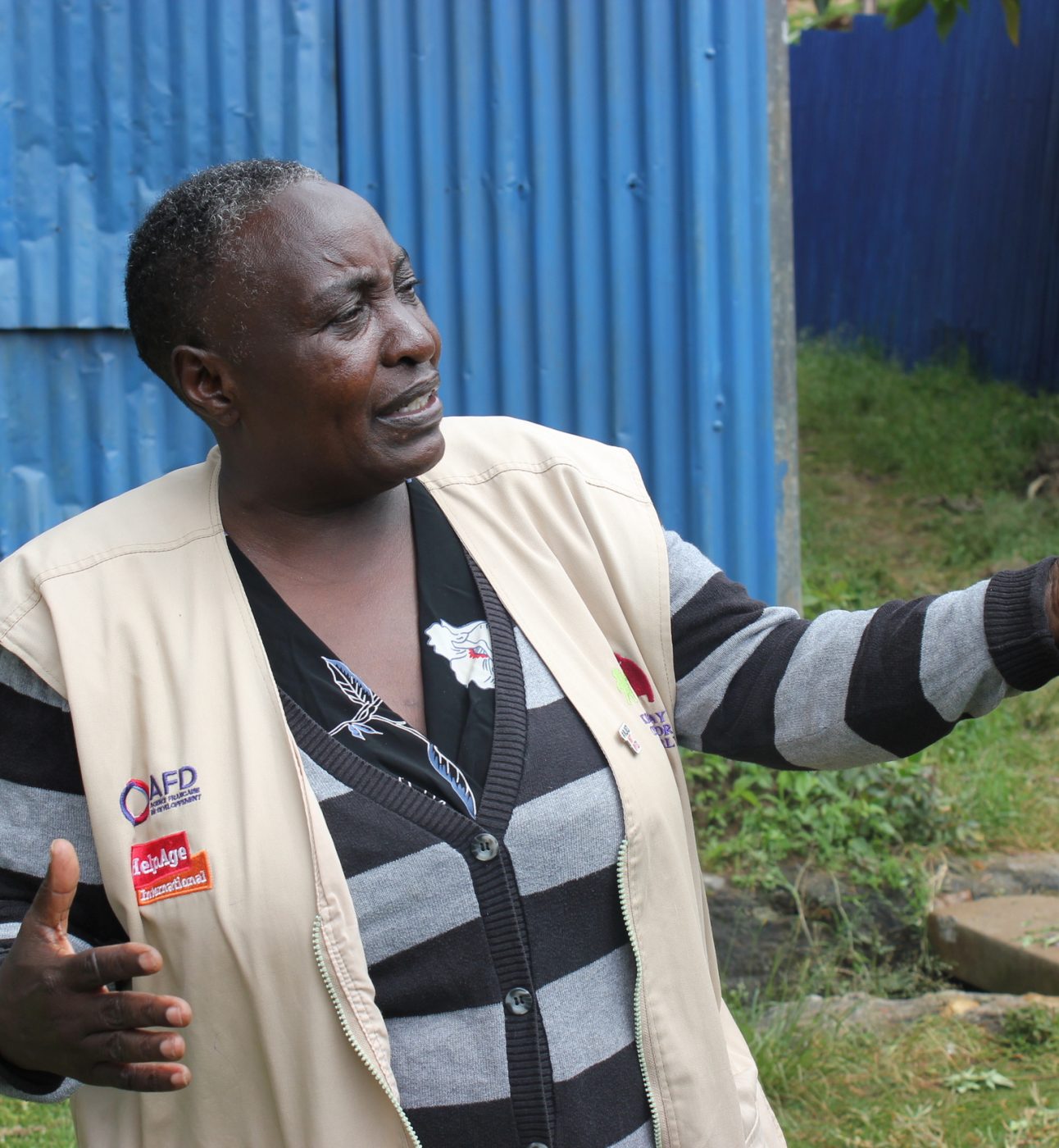 Agnes Kariuki, founder and lead of Kenya’s Kibera Day Care Centre for the Elderly