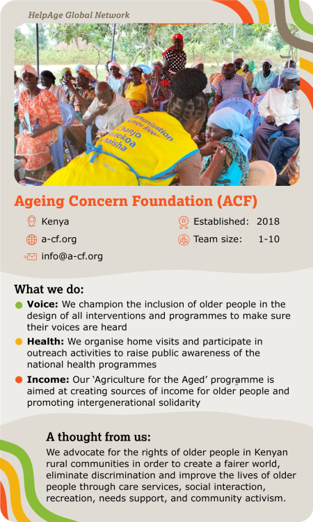 Ageing Concern Foundation (ACF)