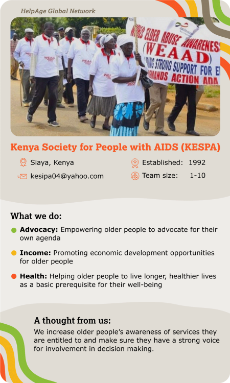 Kenya Society for People with AIDS (KESPA)