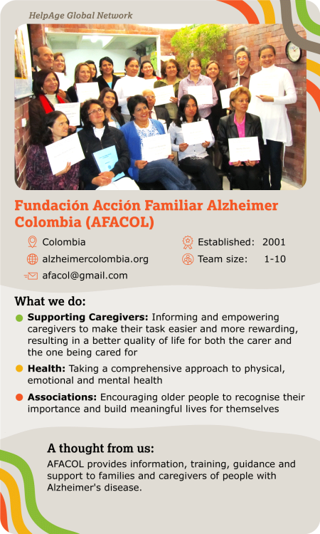 Fundación Acción Familiar Alzheimer Colombia (AFACOL)