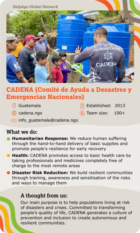 CADENA (Comité de Ayuda a Desastres y Emergencias Nacionales)