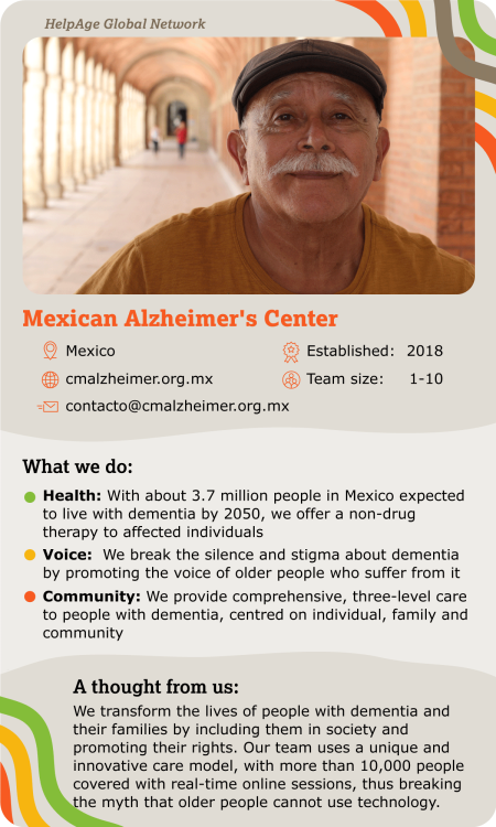 Centro Mexicano Alzheimer, Mexican Alzheimer's Center