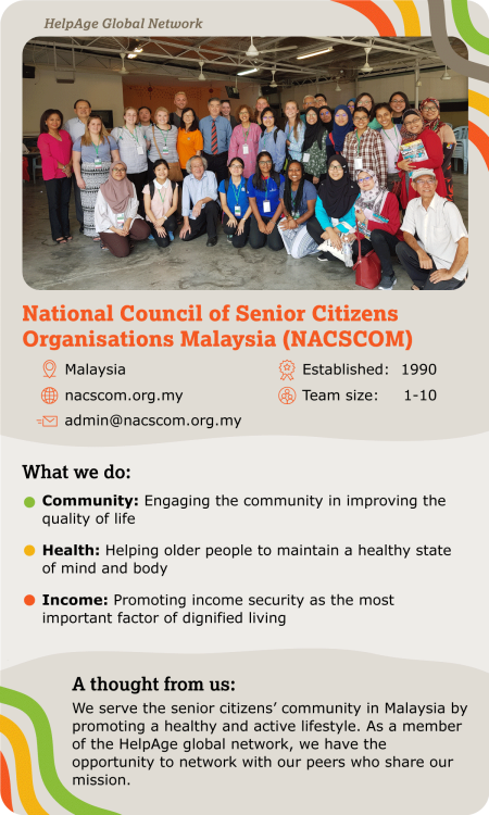 National Council of Senior Citizens Organisations Malaysia (NACSCOM)