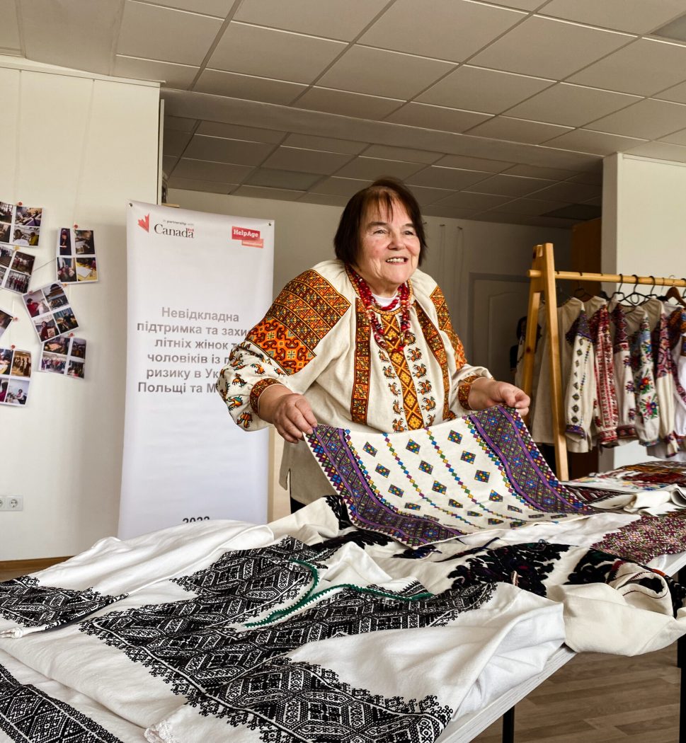 Supporting older people in Ukraine - HelpAge International