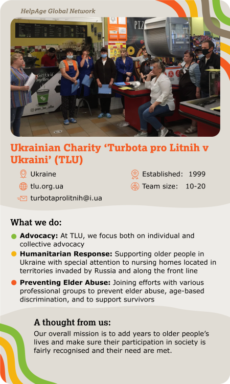 Turbota pro Litnix v Ukraini (TLU), Ukrainian Charity