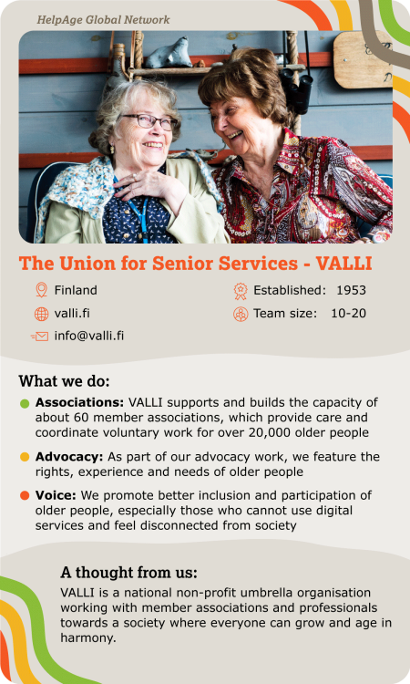The Union for Senior Services - VALLI