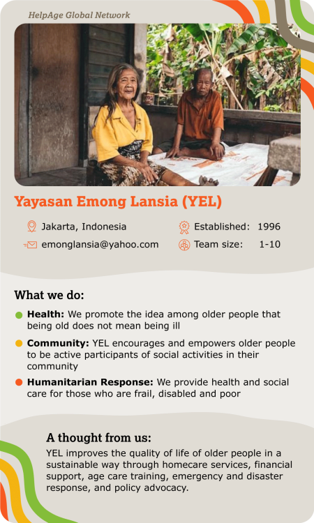 Yayasan Emong Lansia (YEL)