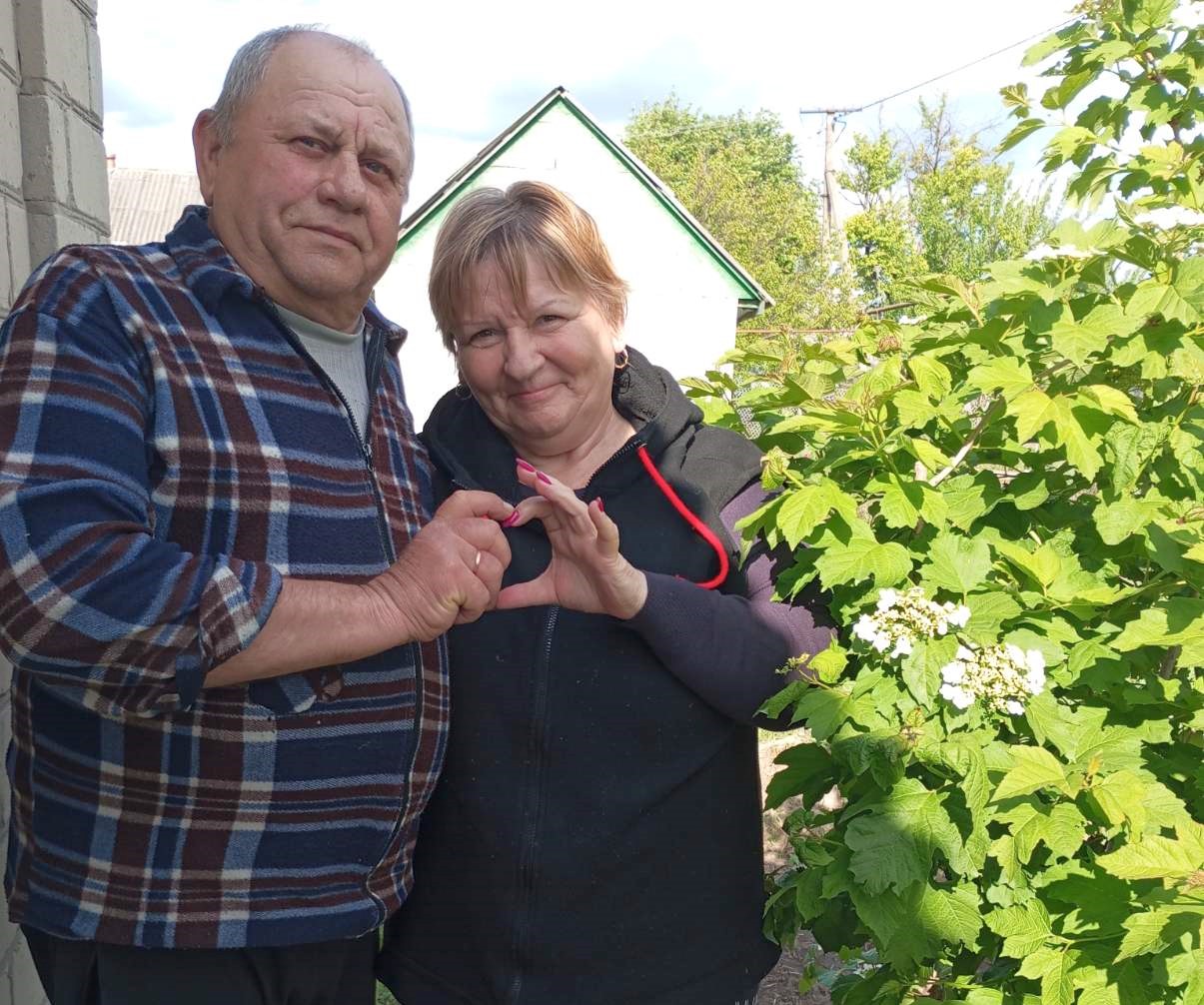 Victoriia, 60, and her husband Viktor