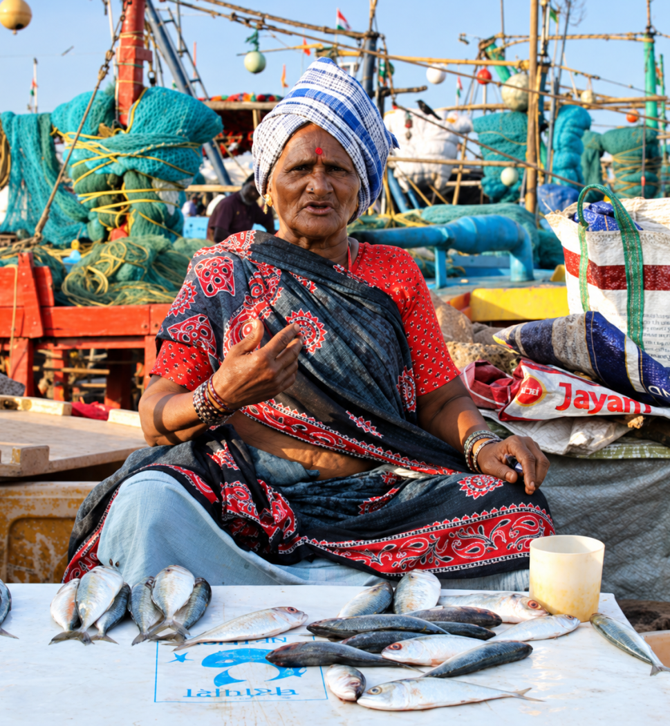Marginalisation Drawing Left behind at the frontline: Older fishers and climate finance in ...